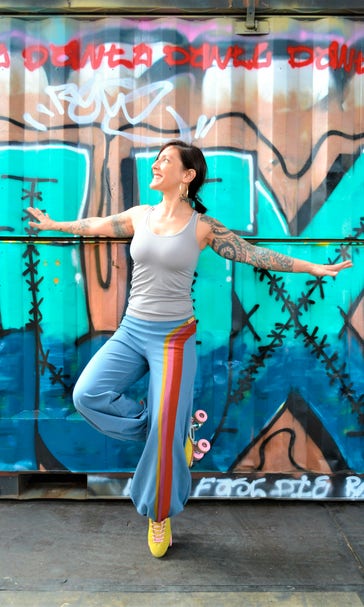 Sewing for sport: Handmade workout clothes make strides
